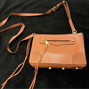 Rebecca Minkoff Brown Leather Crossbody Bag
